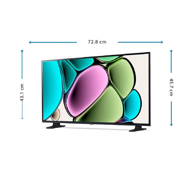 SMART TV Pantalla 32" LG HD ThinQ AI y WebOS Pr... image number null