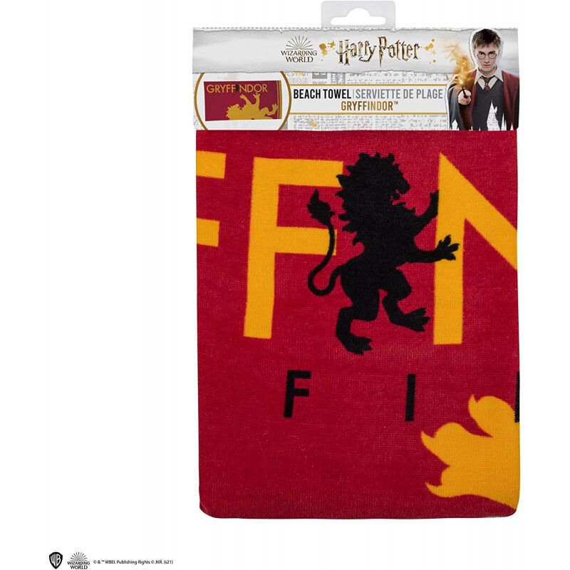 Toalla de Playa Gryffindor Harry Potter 140 x 7... image number null
