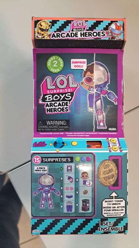 Lol Surprise Boys. Arcade Heroes. Figura De Acc... image number null