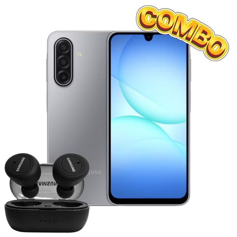 Galaxy A17 Doble Sim 128GB/4RAM Gris + Aud&iacute;fono... image number null