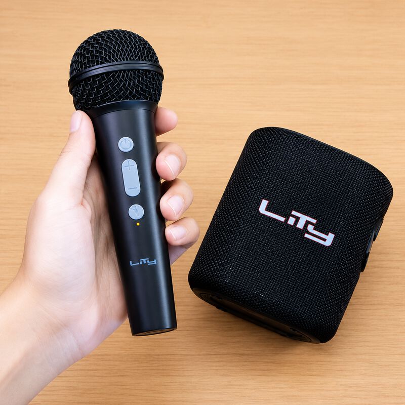 Bocina Bluetooth Karaoke 1 Micr&oacute;fono 30w  Usb-c... image number null