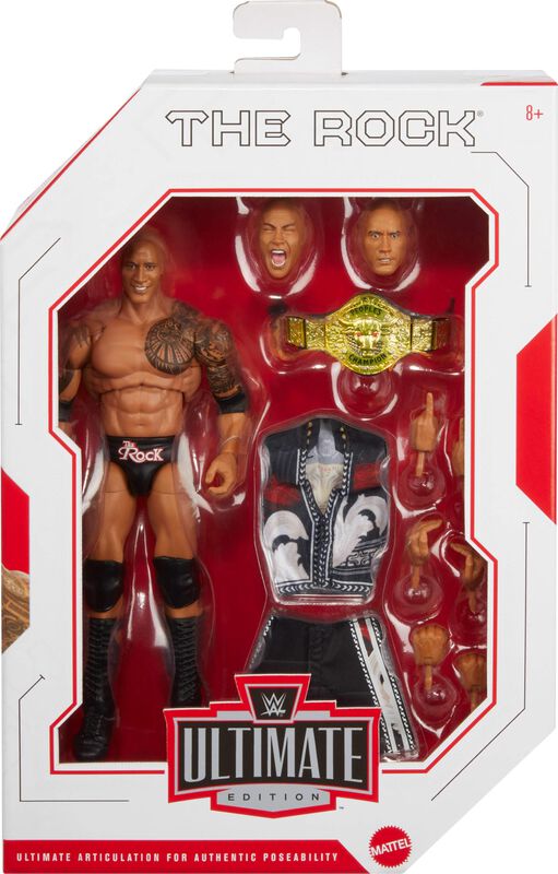 Figura De Acci&oacute;n Mattel Wwe Ultimate Edition Th... image number null
