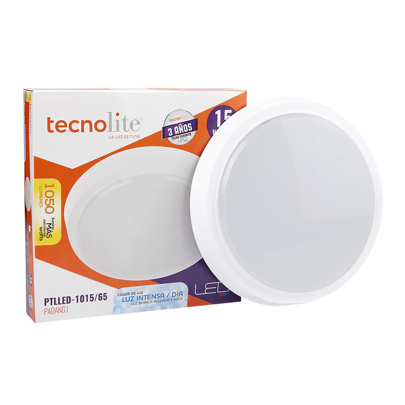 Lampara Led Plafon 15w Techo Ptlled-1015/65 image number null