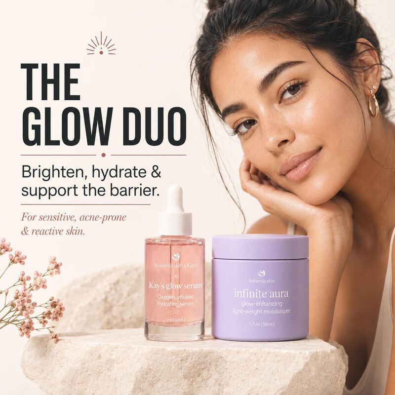 Set De Cuidado Facial Bohemia Skin 30ml + 50ml ... image number null