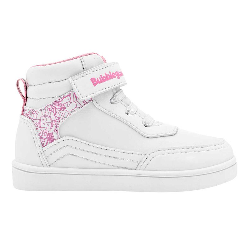 Bubble Gummers Tenis Para Ni&ntilde;a Blanco Rosa Cod ... image number null