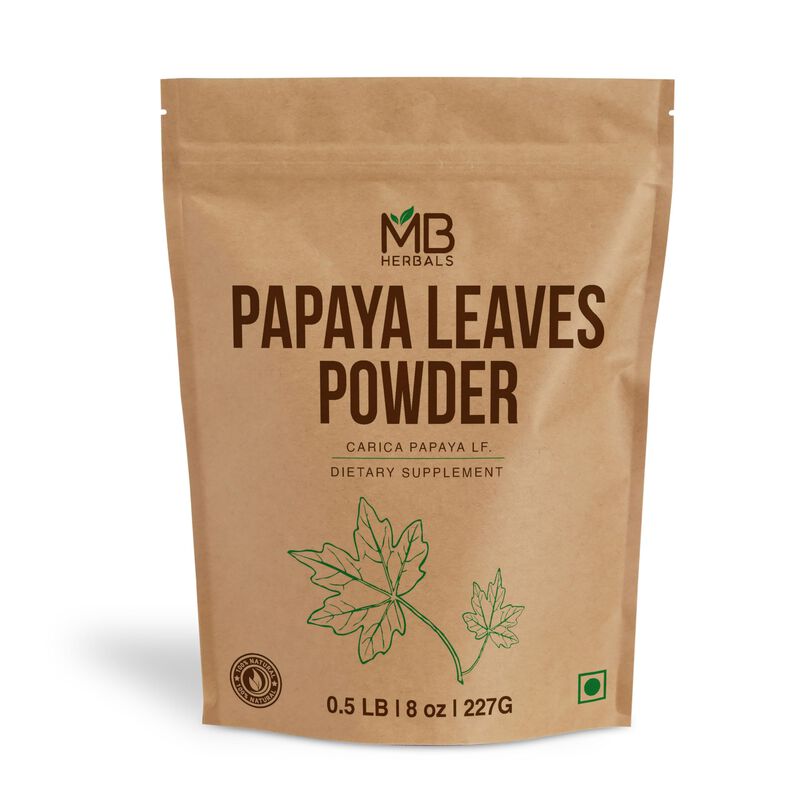 Polvo De Hoja De Papaya Mb Herbals 227 g 0,5 lb image number null