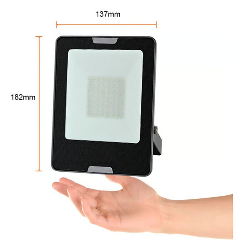 Reflector Led 50w Luz &Aacute;mbar Ip65 Amarillo Inten... image number null