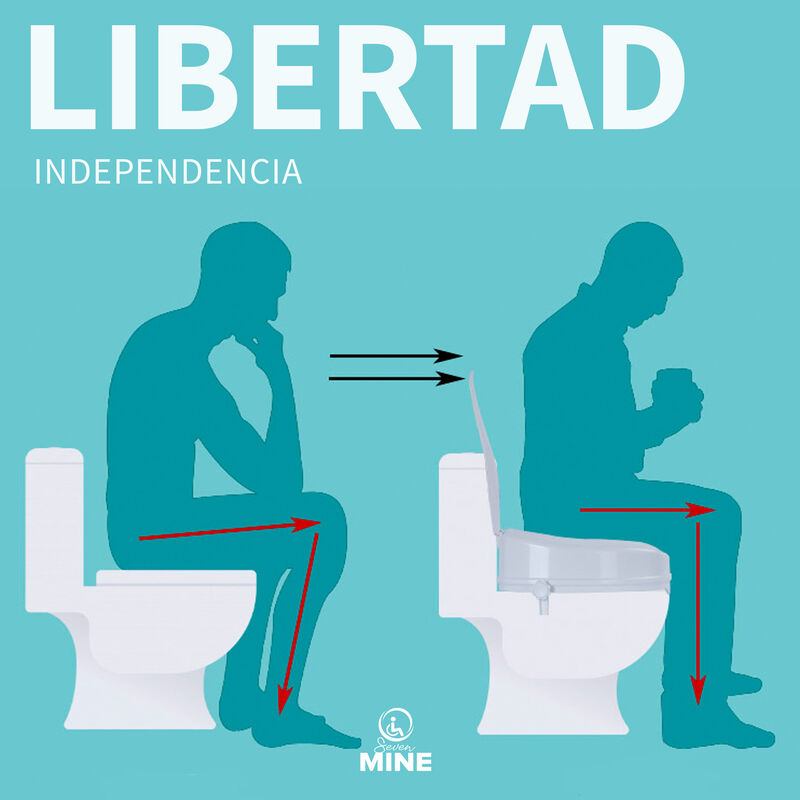 Incremento Aumento de Asiento para Baño con Tap... image number null