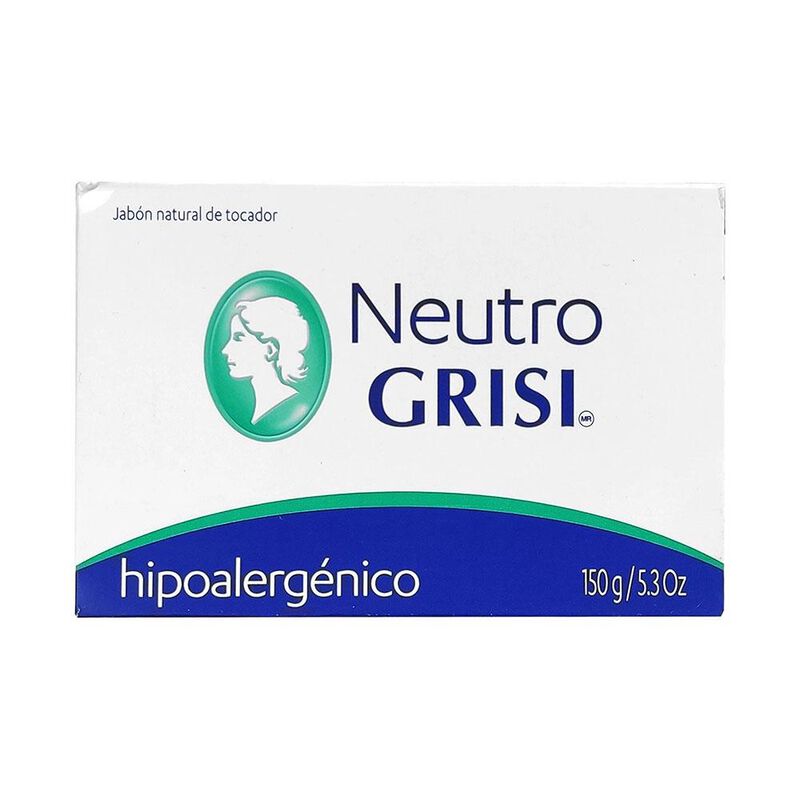 Jabon Grisi Neutro 150g 1 Pieza image number null