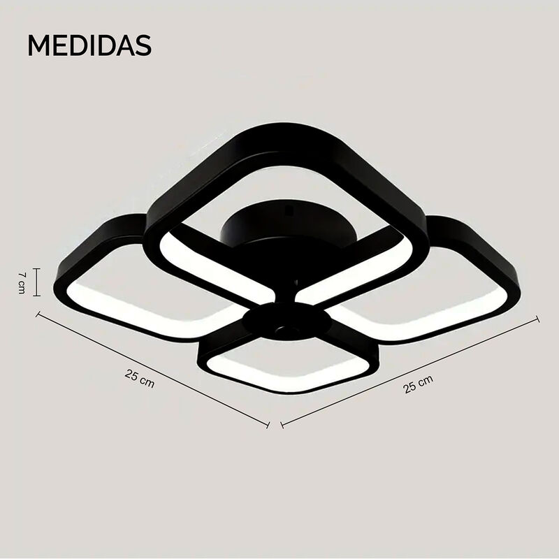 L&aacute;mpara de Techo Moderna Tricolor Lo Necesito M... image number null