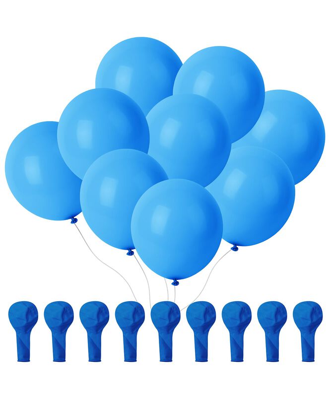 Globos Mr. Pen Azul De 30 cm &ndash; Pack De 54 image number null