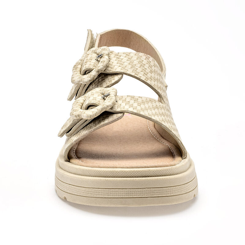 Vavito sandalia plataforma para mujer beige cod... image number null
