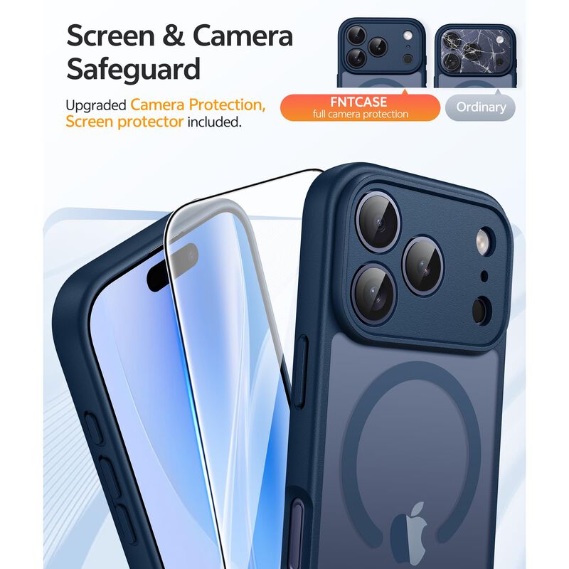 Funda FNTCASE para iPhone 17 Pro Max MagSafe Az... image number null