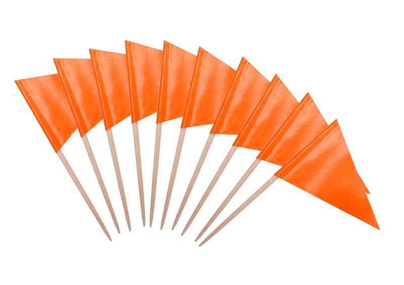 Adorno De Pastel Stidsds Naranja - Pack De 100 ... image number null