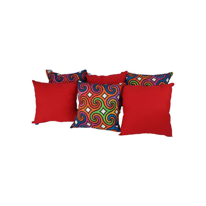Set 6 Cojines Decorativos Premium Almoda Combin... image number null