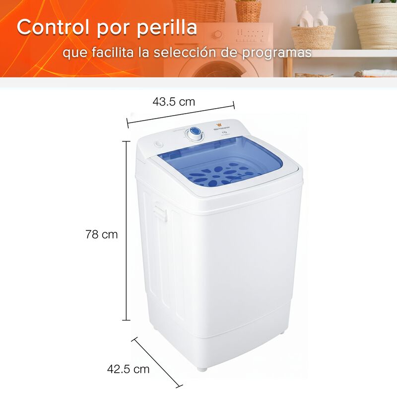 White Westinghouse  Secadora Centr&iacute;fuga 6 Kg  C... image number null
