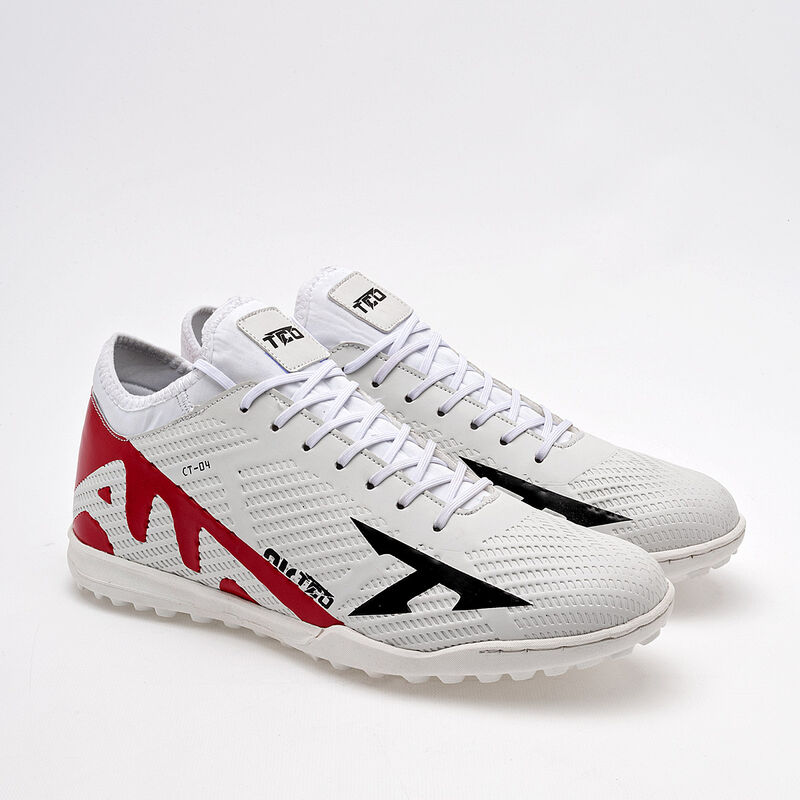 Trucco Tenis deportivo para hombre blanco rojo image number null