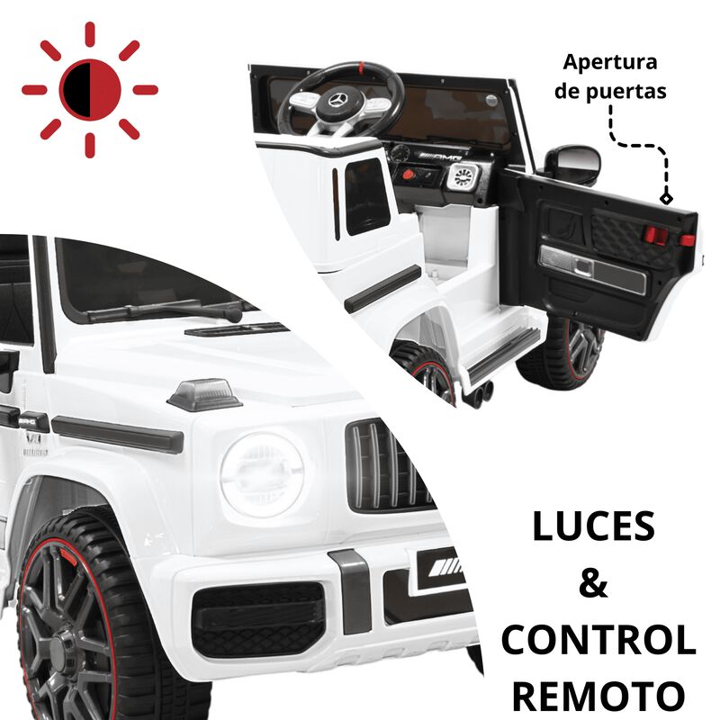 Camioneta Montable El&eacute;ctrica AMG Mercedes Benz ... image number null