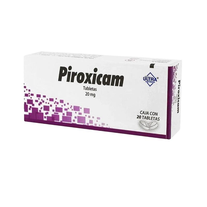 Piroxicam 20 Mg 20 Tableta(s) image number null