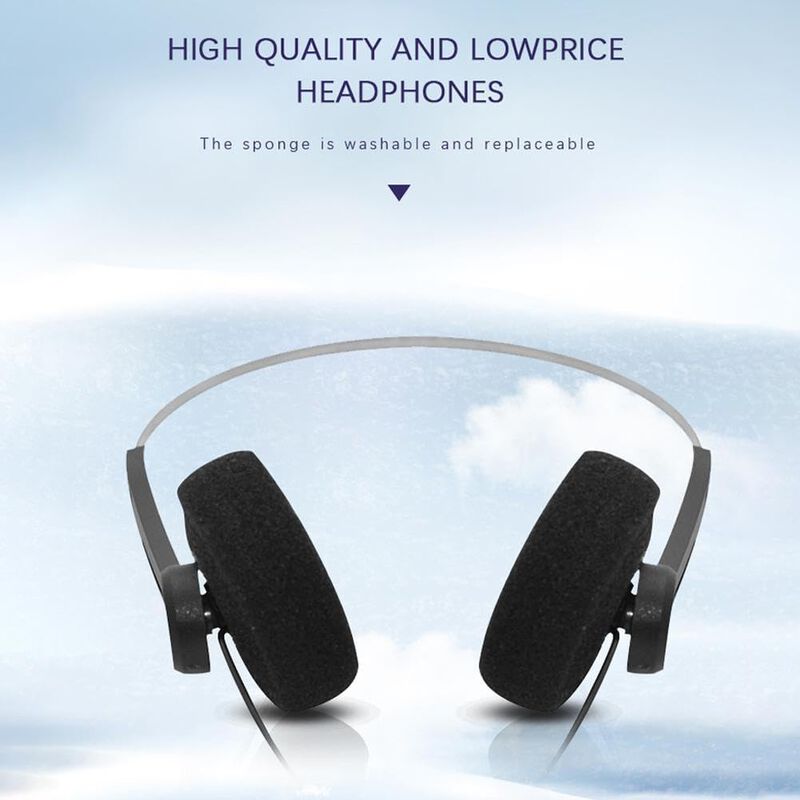 Headphones Bwesoo Auriculares Supraaurales Retr... image number null