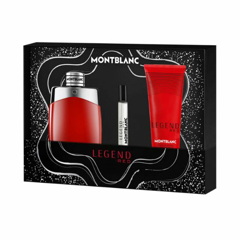Set de 3 piezas Montblanc Legend Red 3.3 EDP Wo... image number null