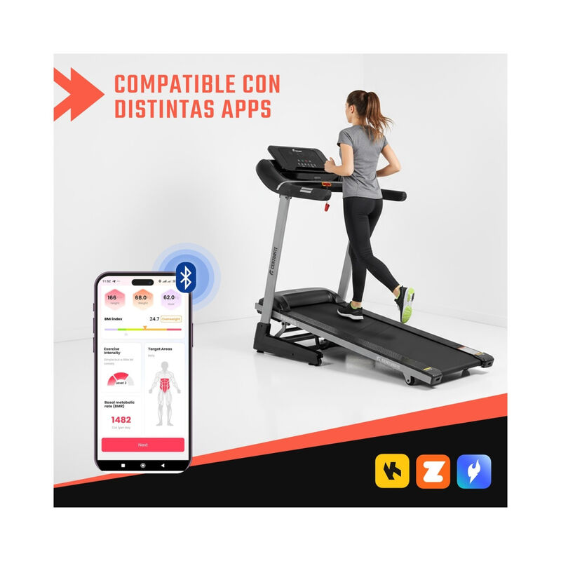 Caminadora Electrica 18niv Autoinclinacion 12 P... image number null