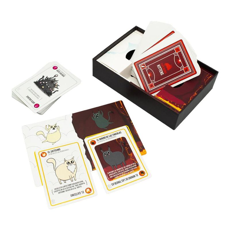 Juego De Cartas Exploding Kittens El Bien Contr... image number null