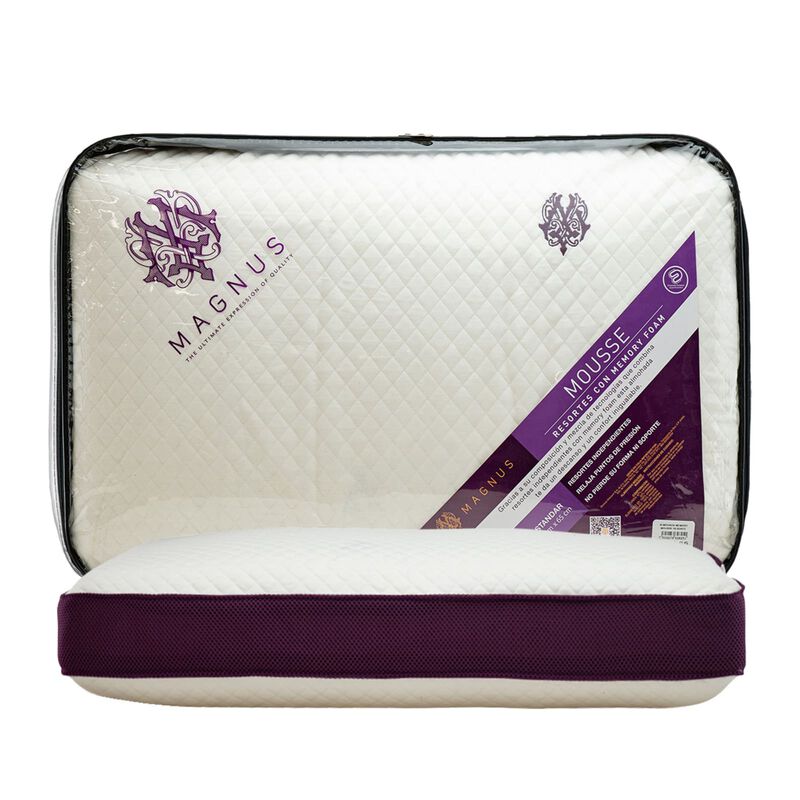 Almohada Magnus Musse Spring Air Tacto Pluma Hi... image number null