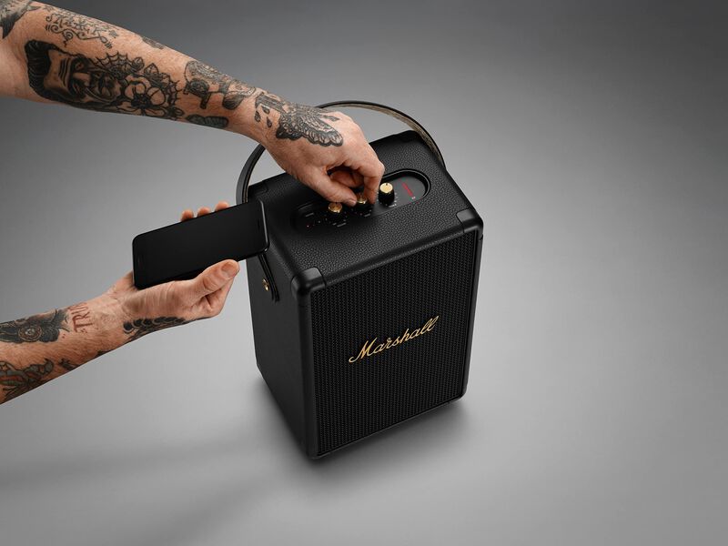 Altavoz Bluetooth Port&aacute;til Marshall Tufton Negr... image number null