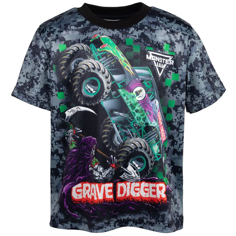 Camiseta Monster Jam Grave Digger El Toro Loco ... image number null