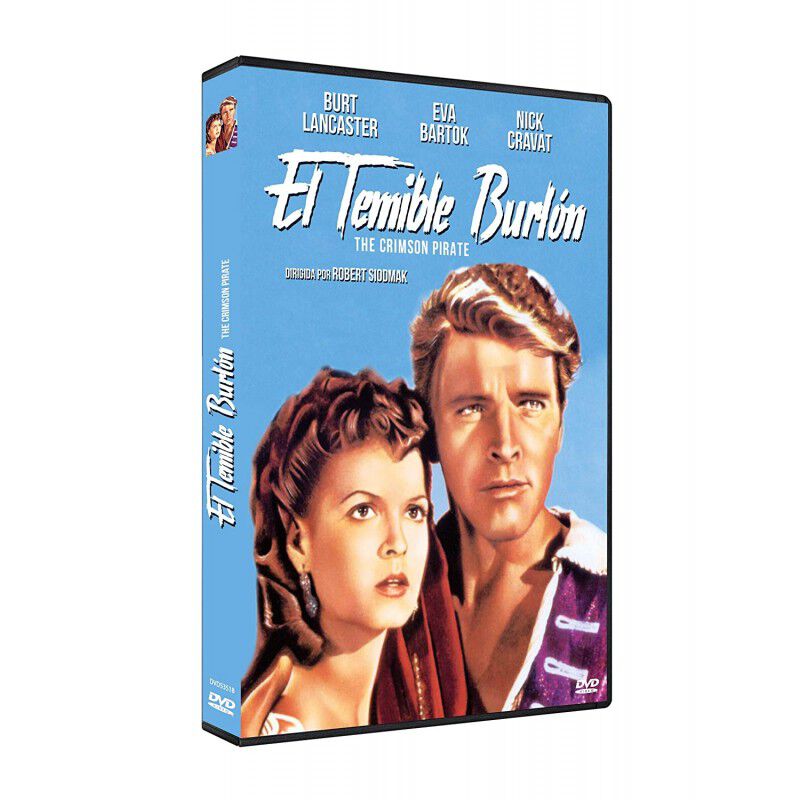 El Temible Burl&oacute;n [dvd] (1952) The Crimson Pira... image number null