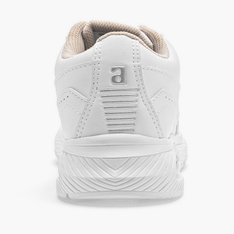Audaz Tenis Escolar De Piel Para Mujer Blanco C... image number null