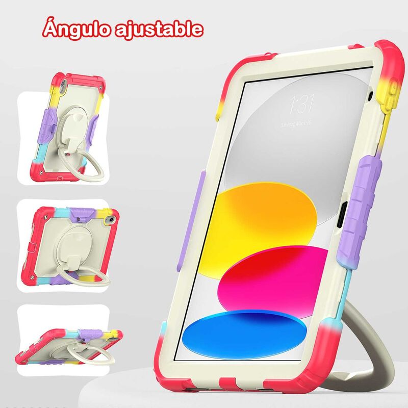 Funda Tekku Handled Uso Rudo Para Ipad 9 Ipad 8... image number null