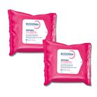 Toallitas Bioderma Sensibio H2o, Limpiadoras Biodegradables, 50 Unidades