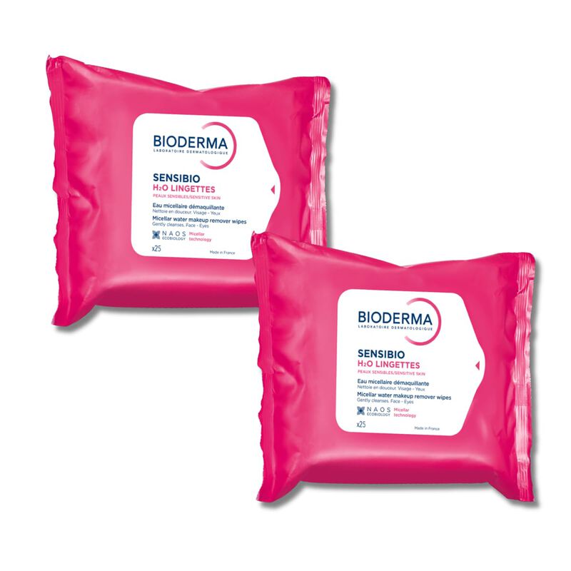 Toallitas Bioderma Sensibio H2o, Limpiadoras Bi... image number null