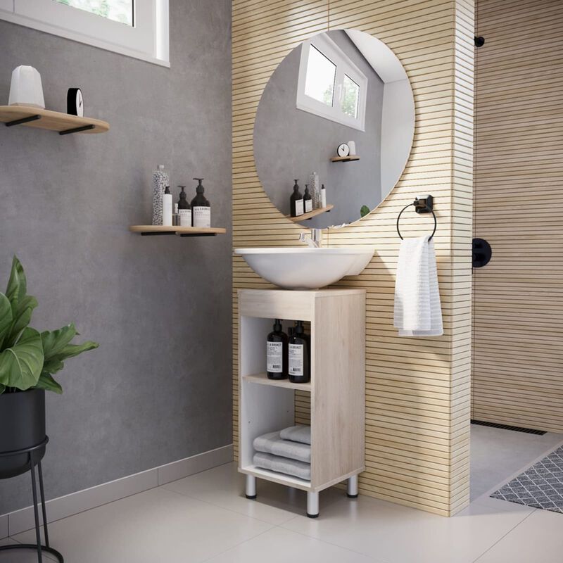 Mueble Lavamanos Den, Gabinete para ba&ntilde;o 3 nive... image number null