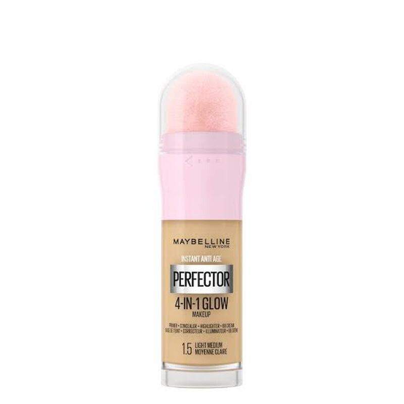 Base Maquillaje Perfector 4 en 1 Glow Maybellin... image number null