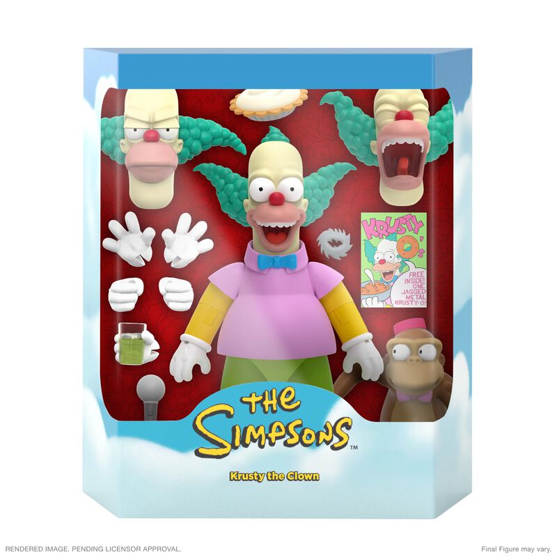 Figura De Acci&oacute;n Super7 Ultimates Krusty De Los... image number null
