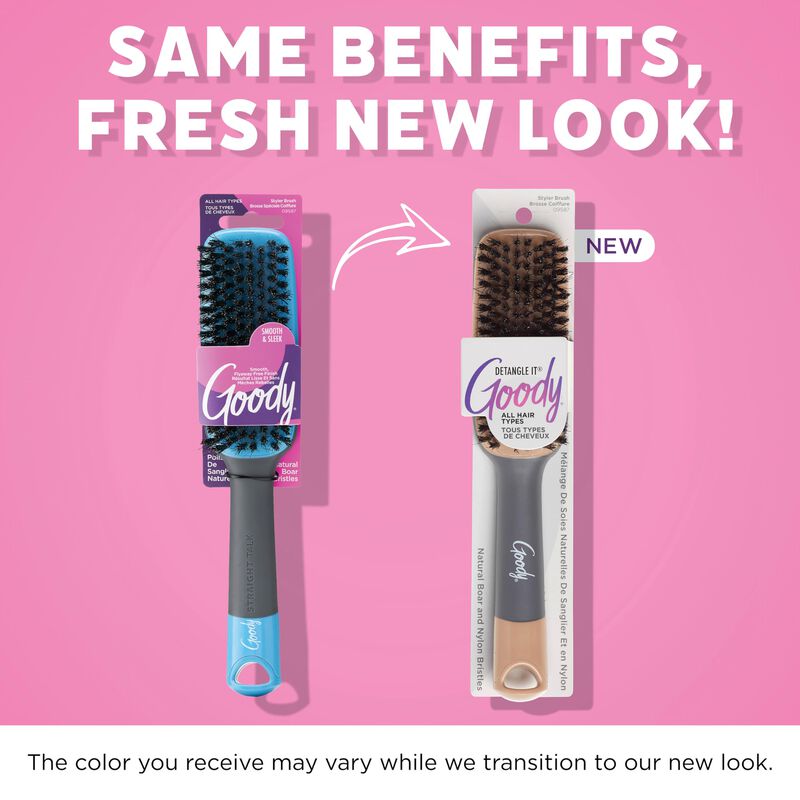 Cepillo De Pelo Goody Straight Talk Boar Bristl... image number null