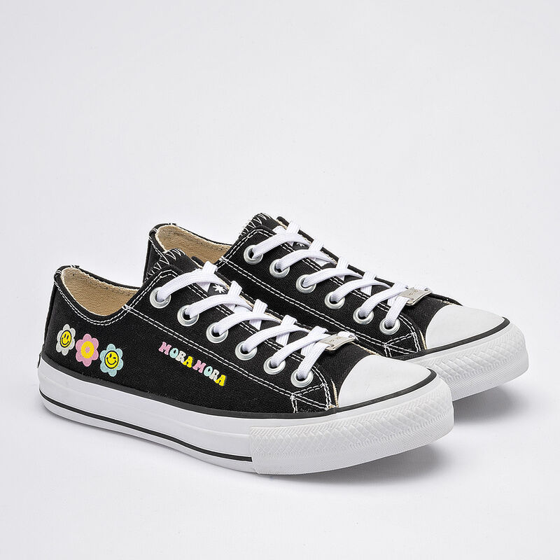 Moramora Tenis urbano para mujer negro image number null