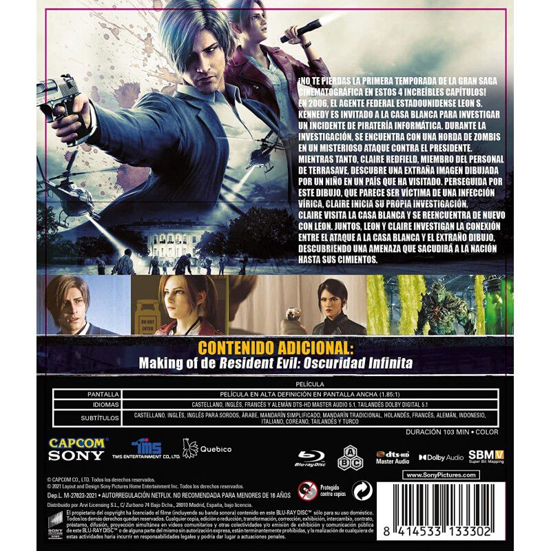 Resident Evil: Oscuridad Infinita (temporada 1)... image number null