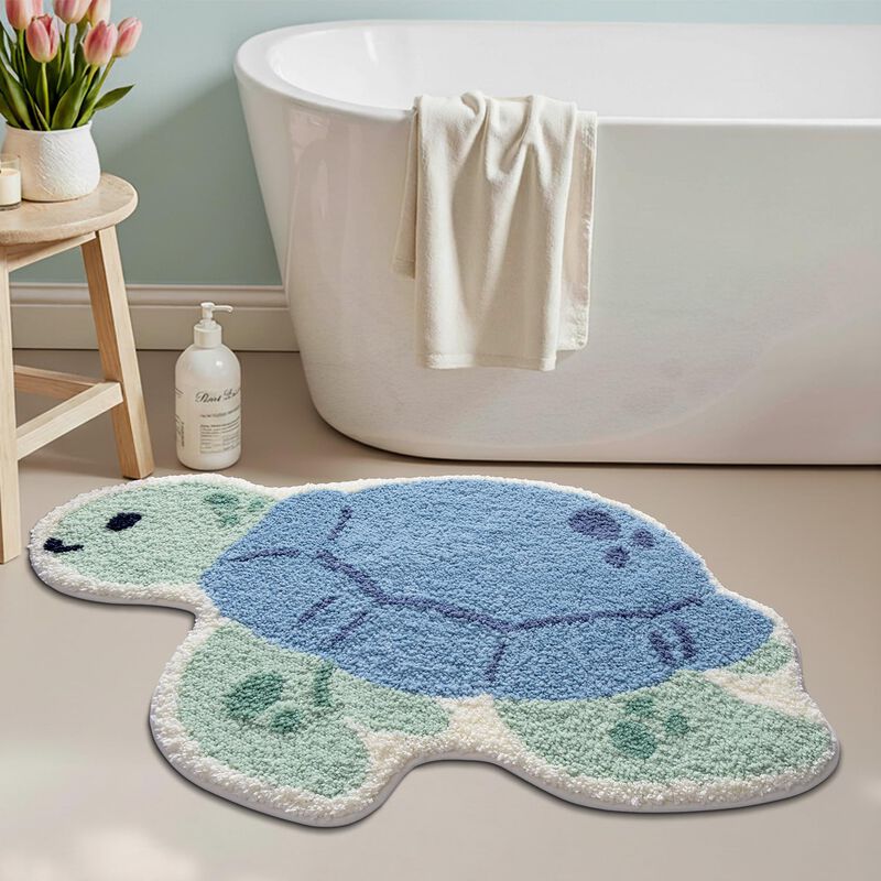 Alfombra De Ba&ntilde;o Lumi 51 cm x 84 cm Con Dise&ntilde;o ... image number null