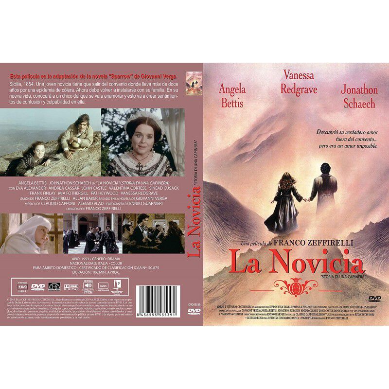 La Novicia [dvd] (1993) Storia Di Una Capinera image number null