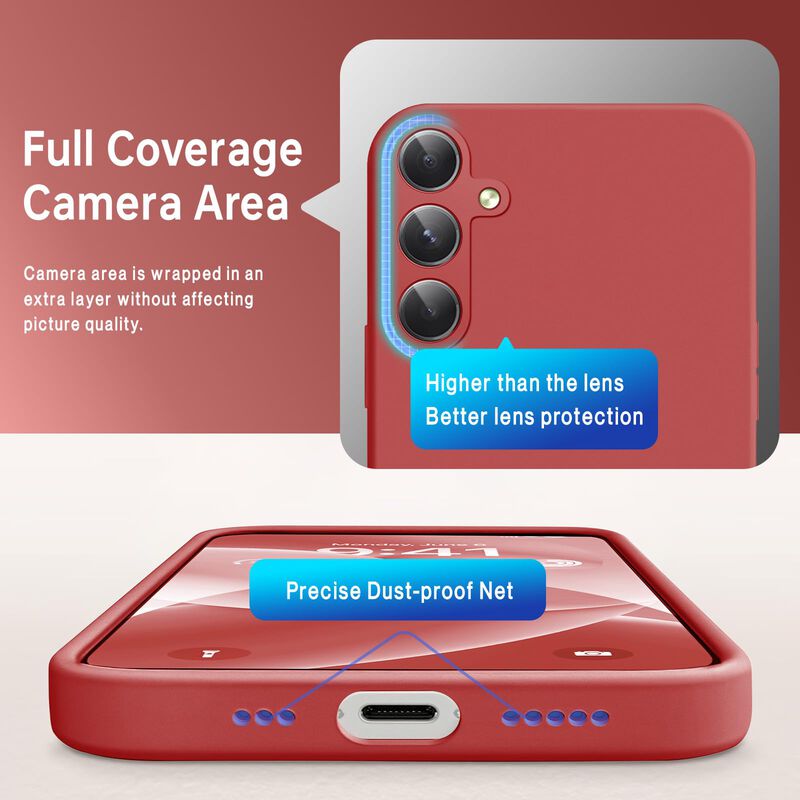 Funda Suw Para Samsung Galaxy S24 Plus, Roja, C... image number null