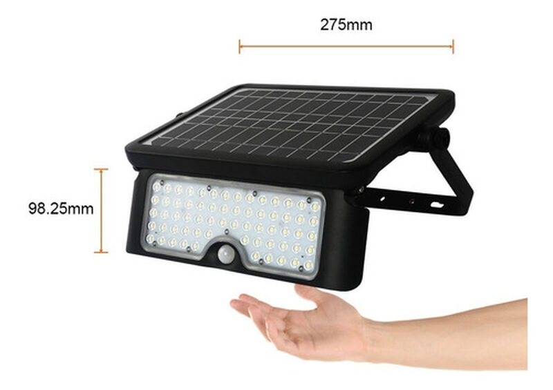 Lámpara Solar Led 10 W Luz Fria Batería Integra... image number null