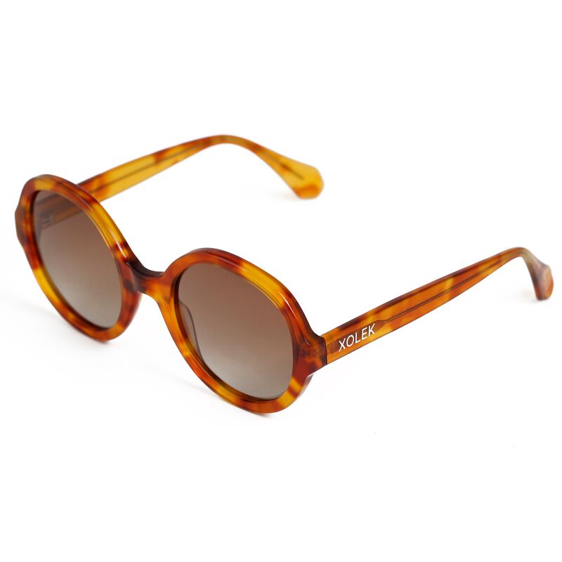 Lentes De Sol Xolek 115 Acetato Retro Fuego Uv ... image number null