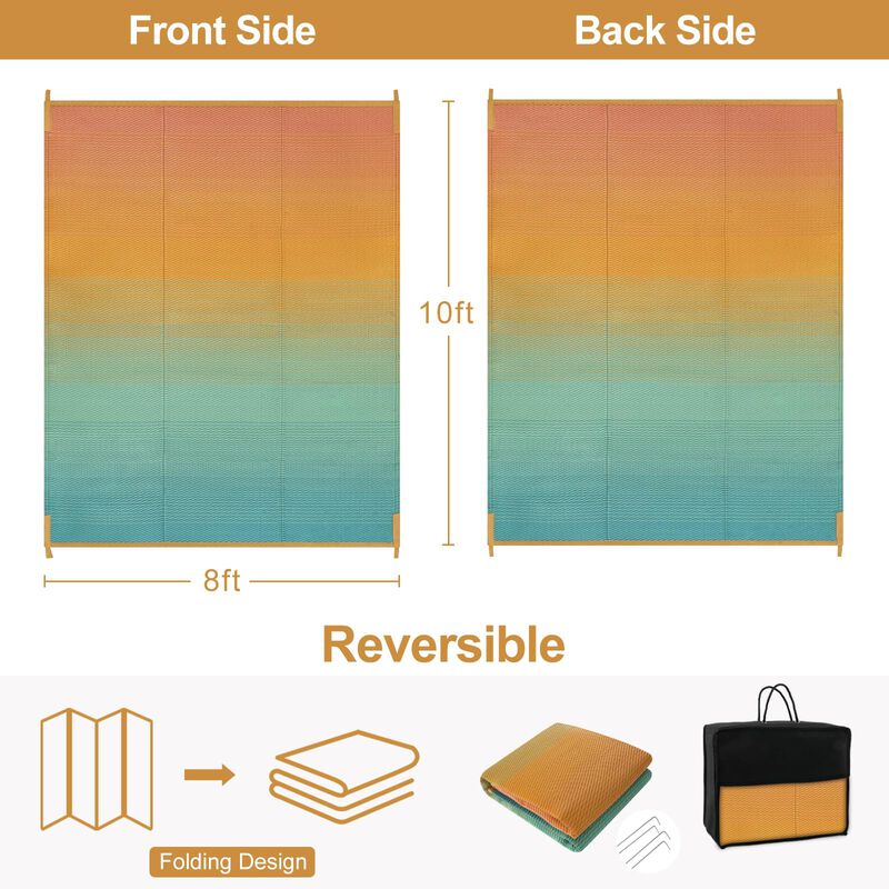 Alfombra Lahome 244 &times; 152 cm Impermeable Revers... image number null