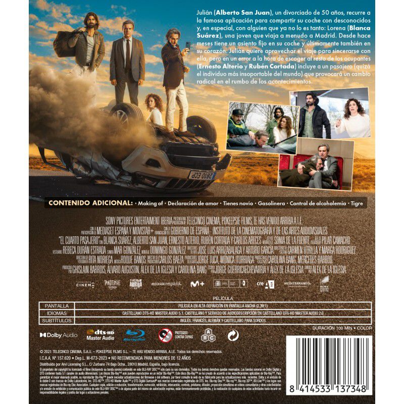 El Cuarto Pasajero (blu-ray) [blu-ray] image number null