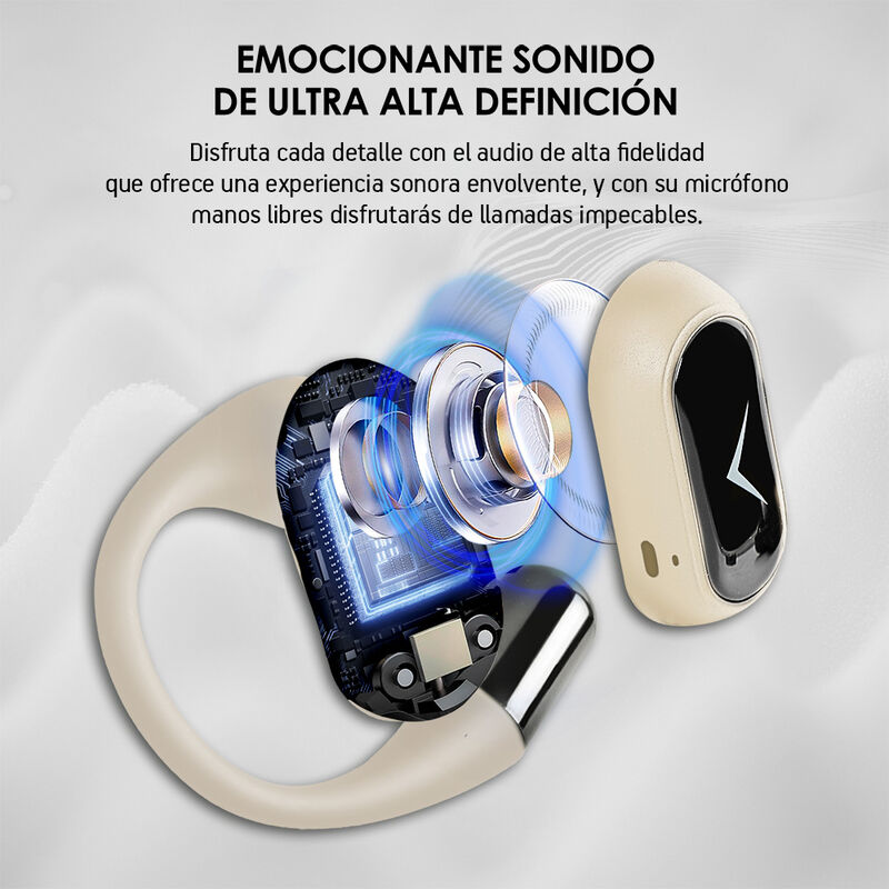 Audifonos Inalámbricos Sport Open Ear BT 5.3 Co... image number null