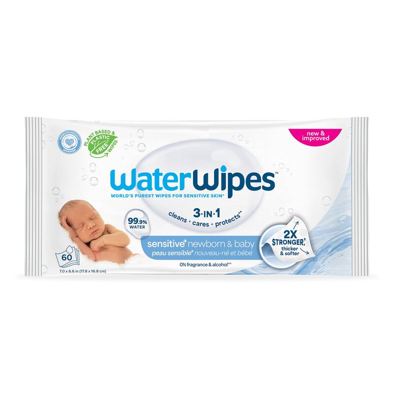 Toallitas H&uacute;medas Waterwipes Sensitive+ Para Re... image number null